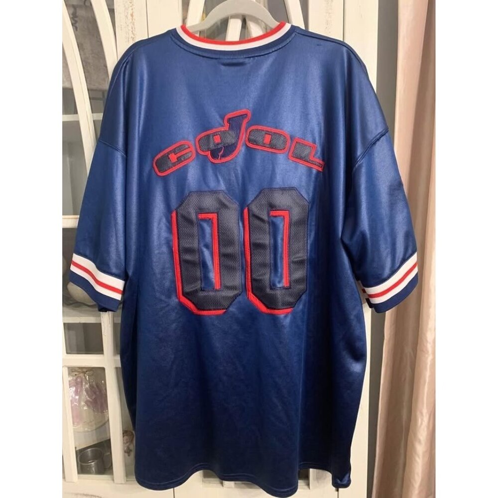 Michigan 00 Cool Sports XXXL Blue Jersey Vintage Made In Korea (bin F) - Picture 7 of 7